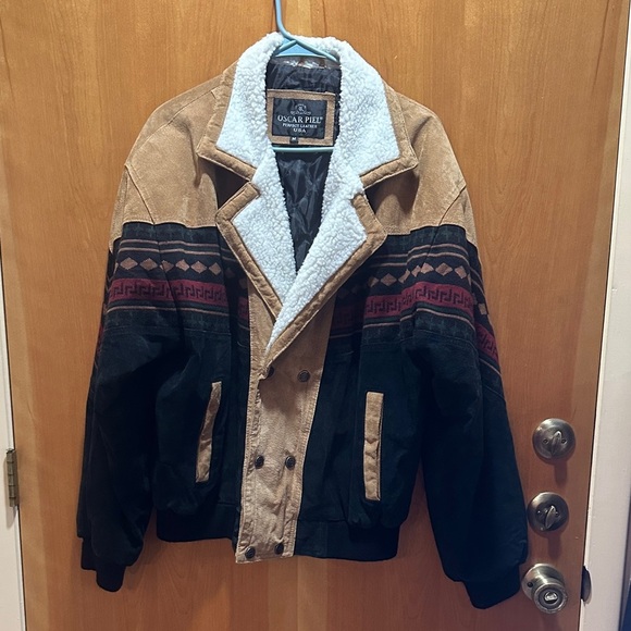 Oscar Piel Jacket Size M - Picture 1 of 8